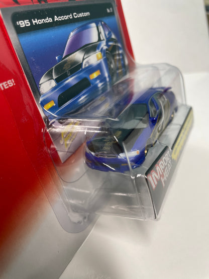 Johnny Lightning 1/64 Street Freaks '95 Honda Accord Custom Blue (Read Description)