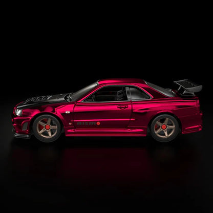 Hot Wheels 1/64 RLC 2024 Selections Car Nissan Skyline GT-R (BNR34) Red