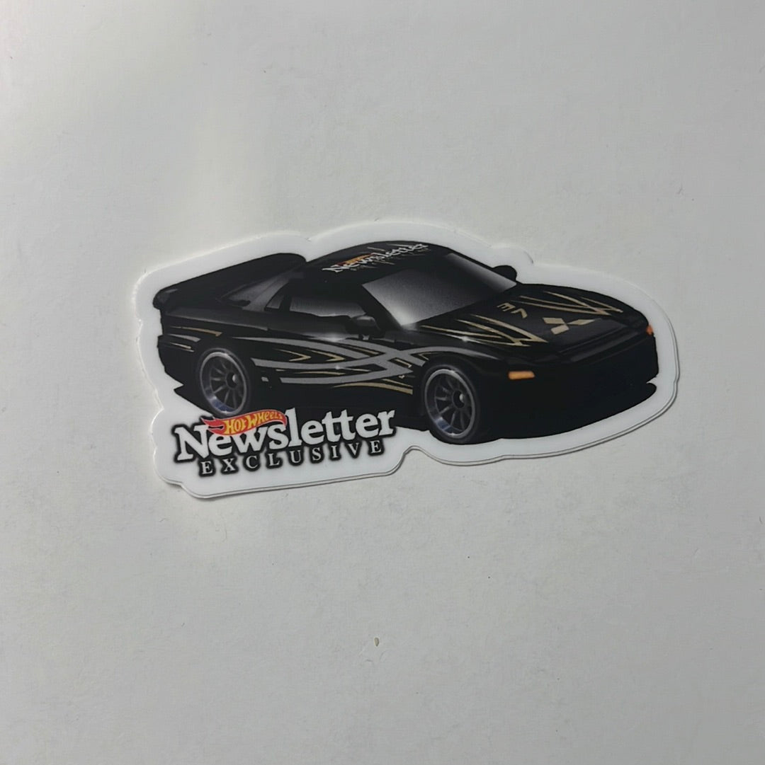 Hot Wheels Convention Newsletter Mitsubishi 3000GT VR-4 Black