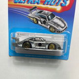 Hot Wheels 1/64 Ultra Hots ‘78 Porsche 935-78 Chrome - Damaged Card