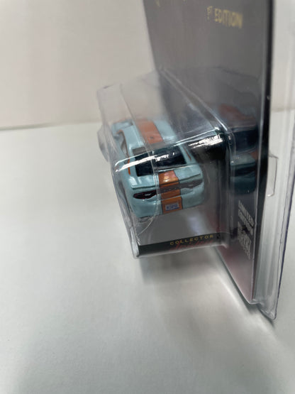 Greenlight 1/64 Collector Driven 1st Edition 2018 Dodge Charger SRT Hellcat Gulf Blue & Orange - 51501-A