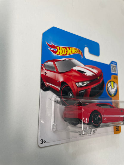 Hot Wheels 1/64 ‘16 Chevrolet Camaro SS Short Card Red
