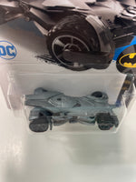 Hot Wheels 1/64 Batman V Superman Batmobile Grey - Damaged Card