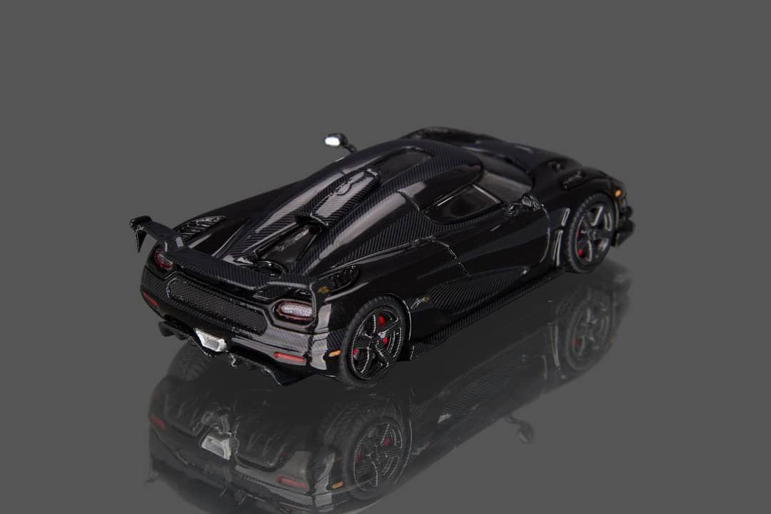 SmallCar Art 1/64 Koenigsegg Agera RS Black