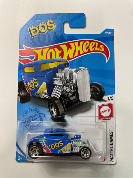 Hot Wheels 1/64 ‘32 Ford Dos Blue