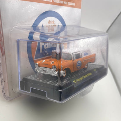 1/64 M2 Machines Fanta 1957 Chevrolet Sedan Delivery Orange