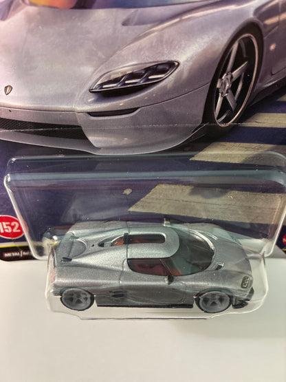 Hot Wheels 1/64 2026 Boulevard Mix H Koenigsegg CC850 Silver - JHW21 - Damaged Box