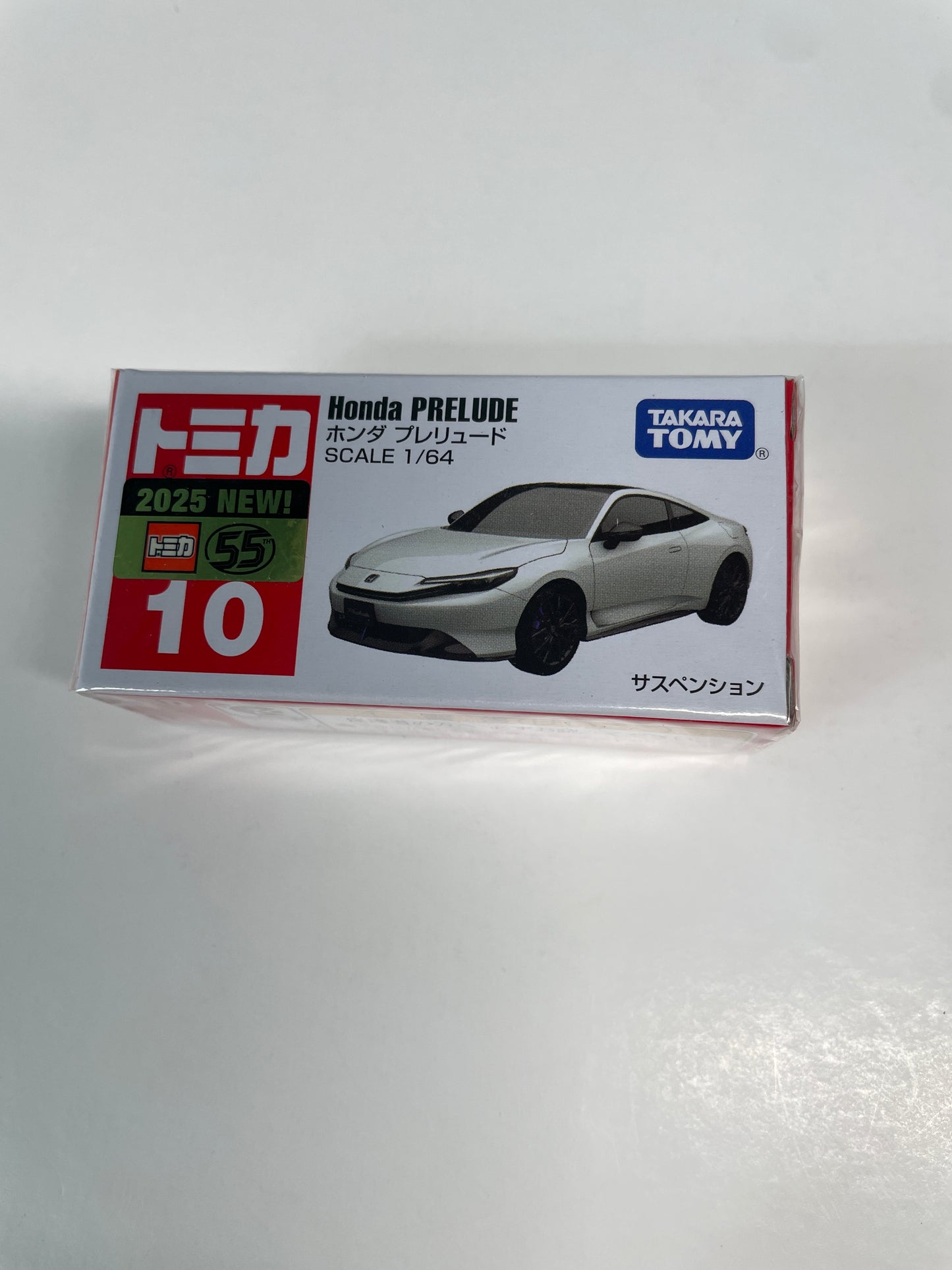 Tomica 1/64 Honda Prelude #10 White - 91746