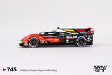 Mini GT 1/64 Cadillac V-Series.R #31 Whelen Engineering Cadillac Racing 2023 IMSA Sebring 12 Hrs Winner Red & Black