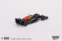 Mini GT 1/64 Oracle Red Bull Racing RB18 #1 Max Verstappen 2022 Monaco Grand Prix 3rd Place