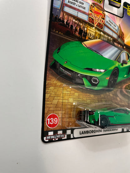 Hot Wheels 1/64 Lamborghini Temerario Green - JBL09