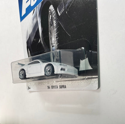 Hot Wheels 1/64 Fast And Furious ‘94 Toyota Supra White