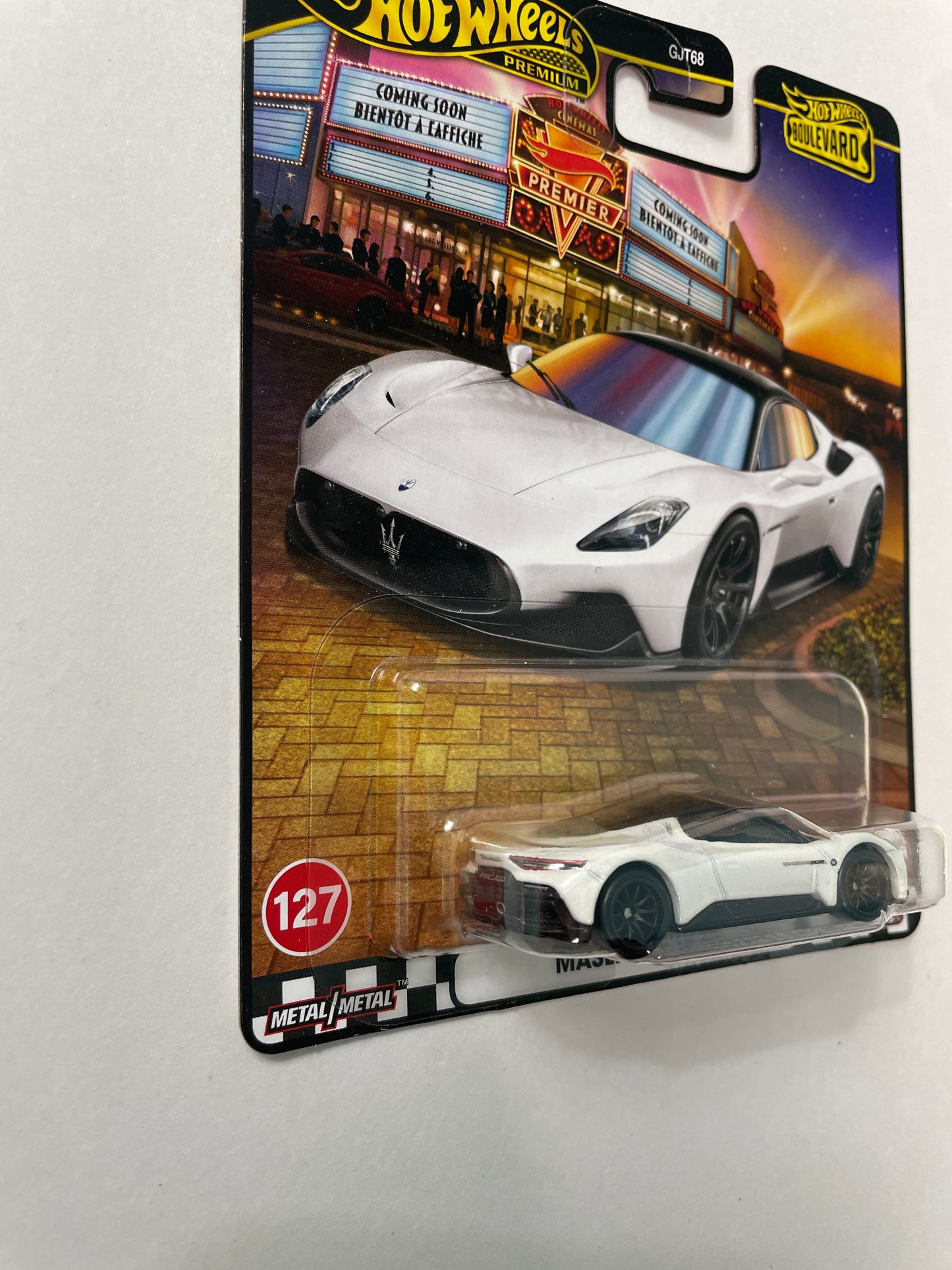 Hot Wheels 1/64 2025 Boulevard Mix C Maserati MC20 White