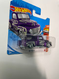 Hot Wheels 1/64 Super Treasure Hunt ‘49 Ford F1 Short Card Purple