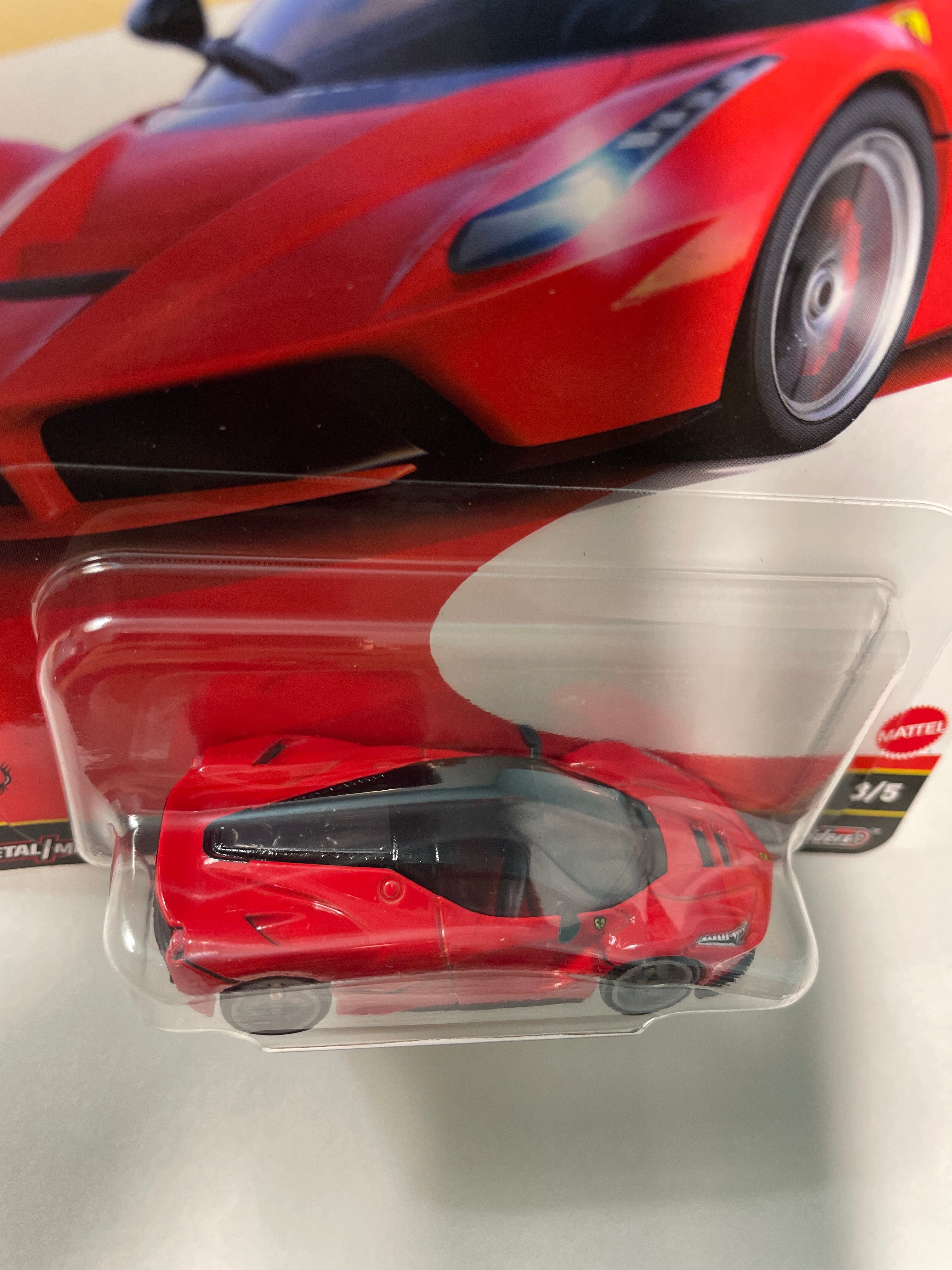 Hot Wheels 1/64 Car Culture Euro Speed LaFerrari Red - JBK55