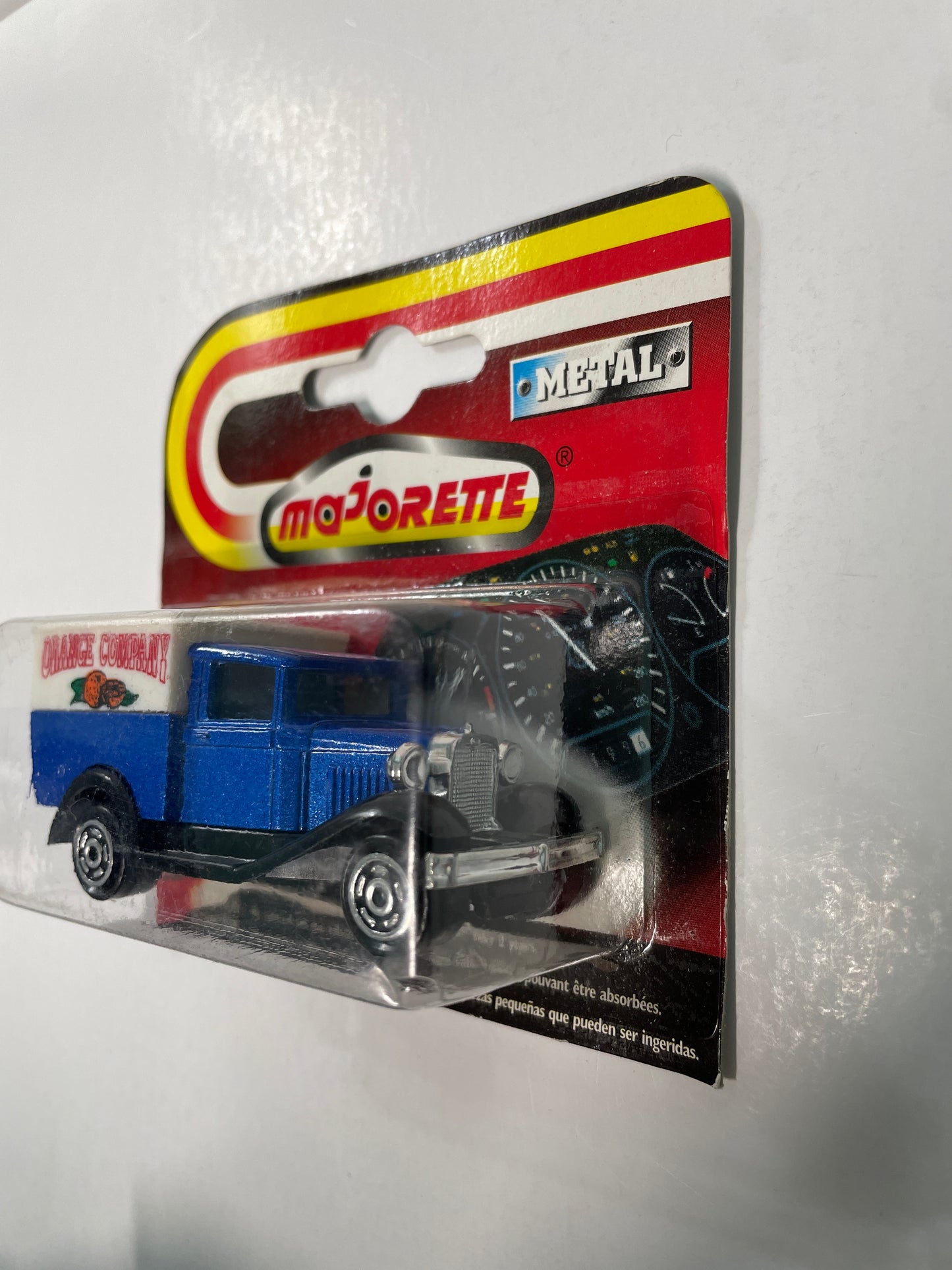 Majorette 1/60 Ford Blue & White - Damaged Box