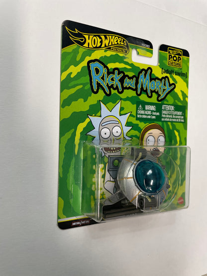 Hot Wheels 1/64 Pop Culture Rick and Morty Rick'S Ship/ Bateau - JHW95