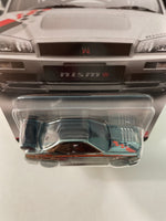 Hot Wheels 1/64 RLC Nissan Skyline GT-R (BNR34) Silver #20930