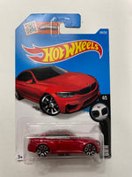 Hot Wheels 1/64 BMW M4 Red - Damaged Card