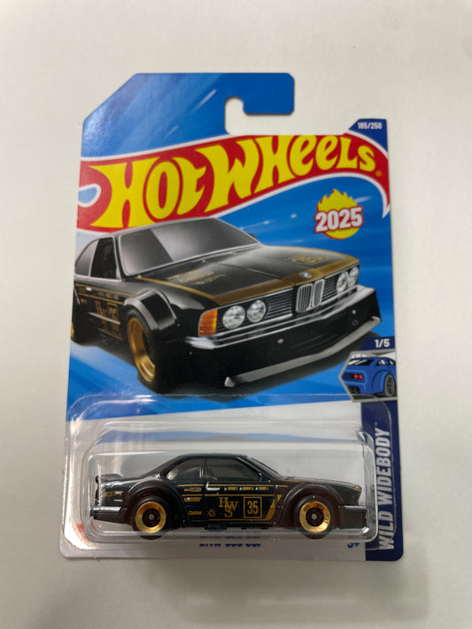 Hot Wheels 1/64 BMW 635 CSI Black