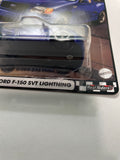 Hot Wheels 1/64 Boulevard Mix W ‘99 Ford F-150 SVT Lightning Blue - Damaged Card