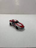 *Loose* Hot Wheels 1/64 Premium Car Culture Team Transport Nissan Fairlady Z w/ Sakura Sprinter Red & White