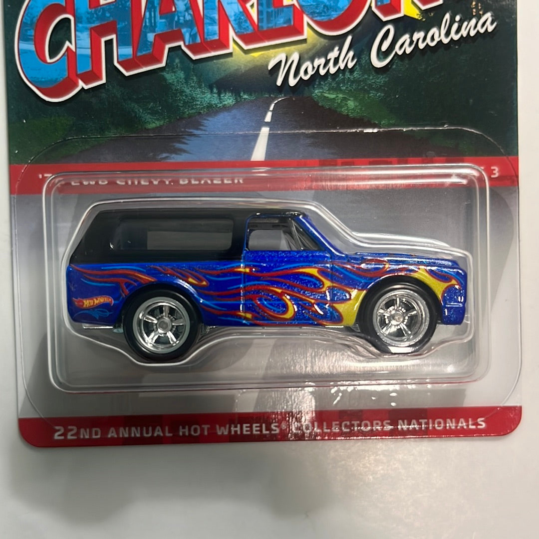Hot Wheels Charlotte Convention ‘70 2WD Chevy Blazer Blue