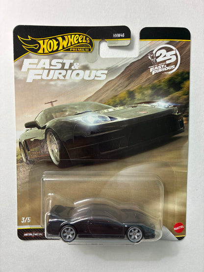 Hot Wheels 1/64 Fast & Furious 2026 Mix Q 2003 Honda NSX Type R Black - JHW75 - Damaged Box