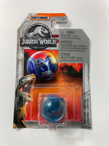 Matchbox 1/64 Jurassic World Gyrosphere Blue