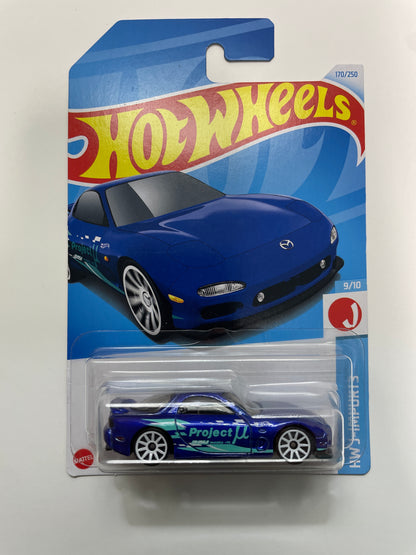 Hot Wheels 1/64 ‘95 Mazda RX-7 Blue