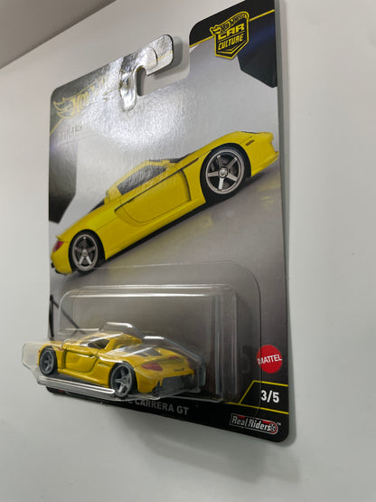 Hot Wheels 1/64 Car Culture Timeless Icons Porsche Carrera GT Yellow - JBK91 - Error