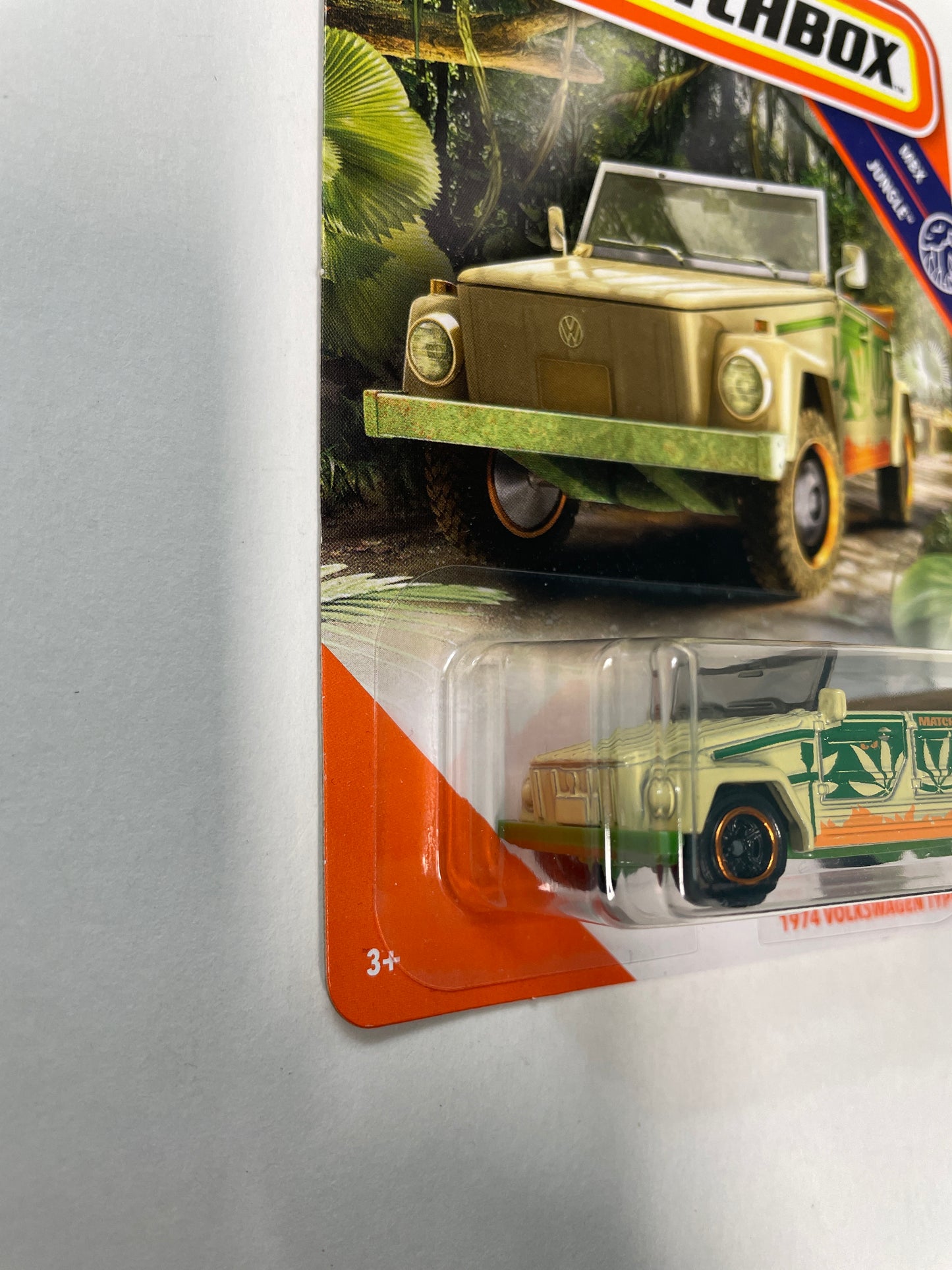 Matchbox 1/64 1974 Volkswagen Type 181 Green