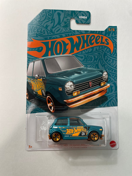 Hot Wheels 1/64 Custom ‘70 Honda N600 Blue & Orange