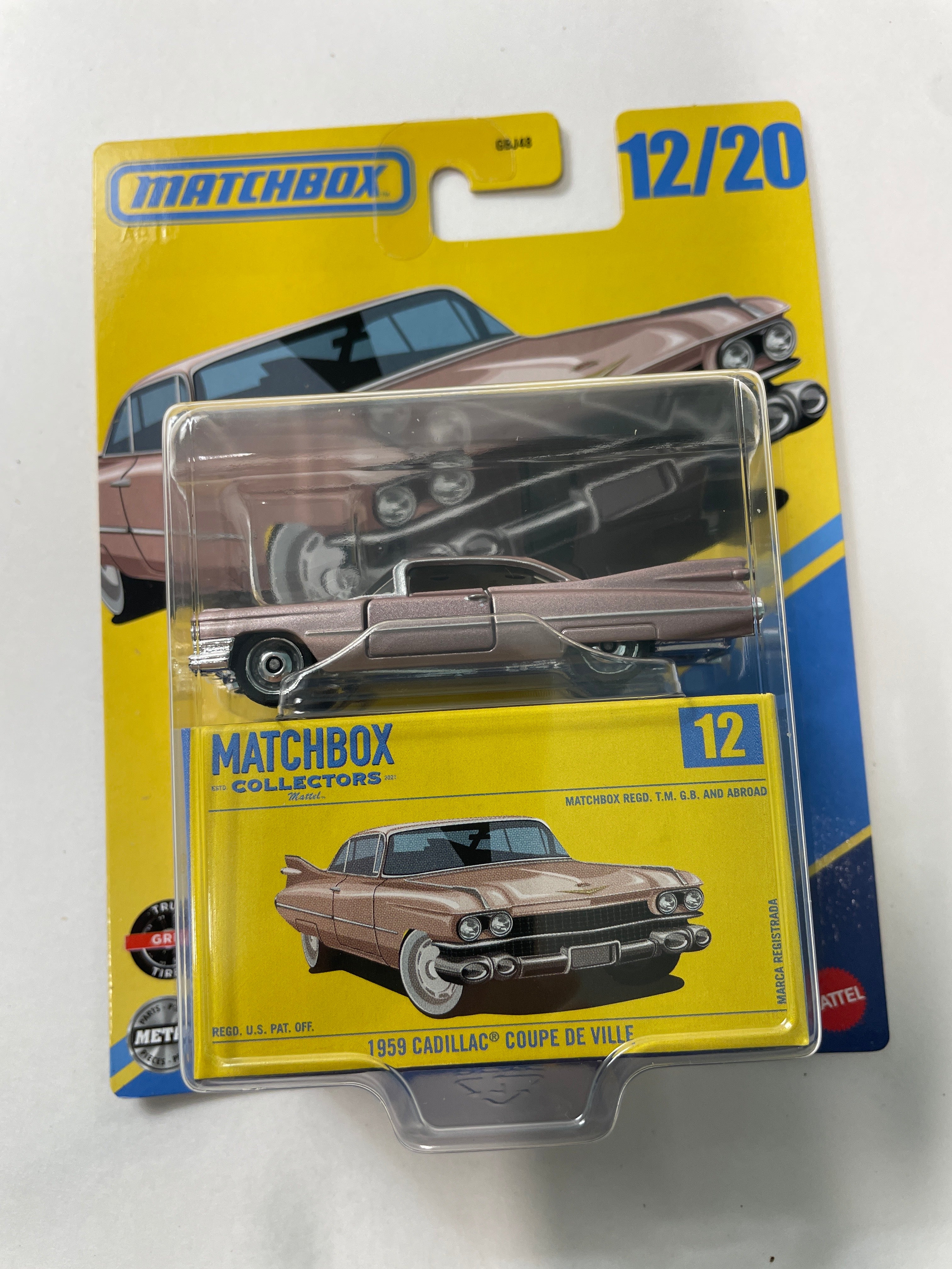 Matchbox Collectors 1/64 1959 Cadillac Coupe De Ville Pink – Flipn