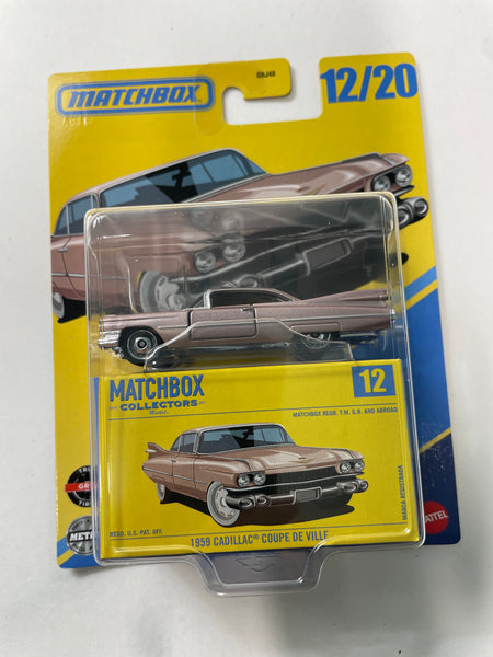 Matchbox Collectors 1/64 1959 Cadillac Coupe De Ville Brown
