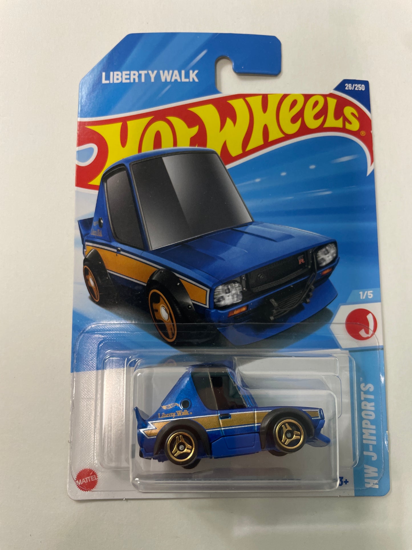 Hot Wheels 1/64 Nissan Skyline 2000GT-R LBWK Blue