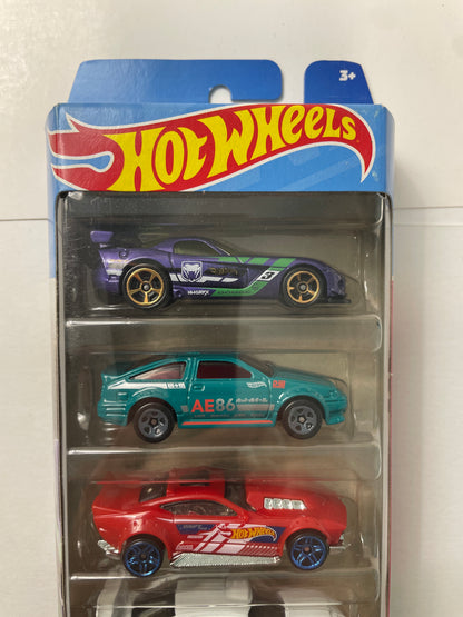 Hot Wheels 1/64 5 Pack Drift - Damaged Box