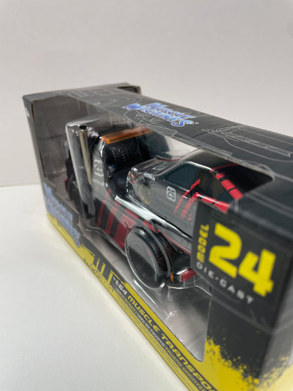 Muscle Machines 1/64 Muscle Transports JDM Flatbed / 1983-85 Toyota Trueno Sprinter (AE86) Red & Black - 11557