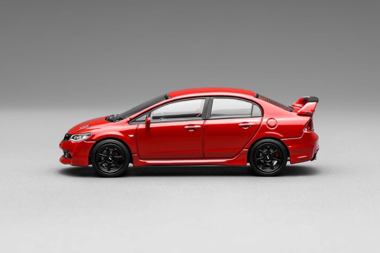 Motorhelix 1/64 Honda Civic (FD2) Mugen RR Red - M65410