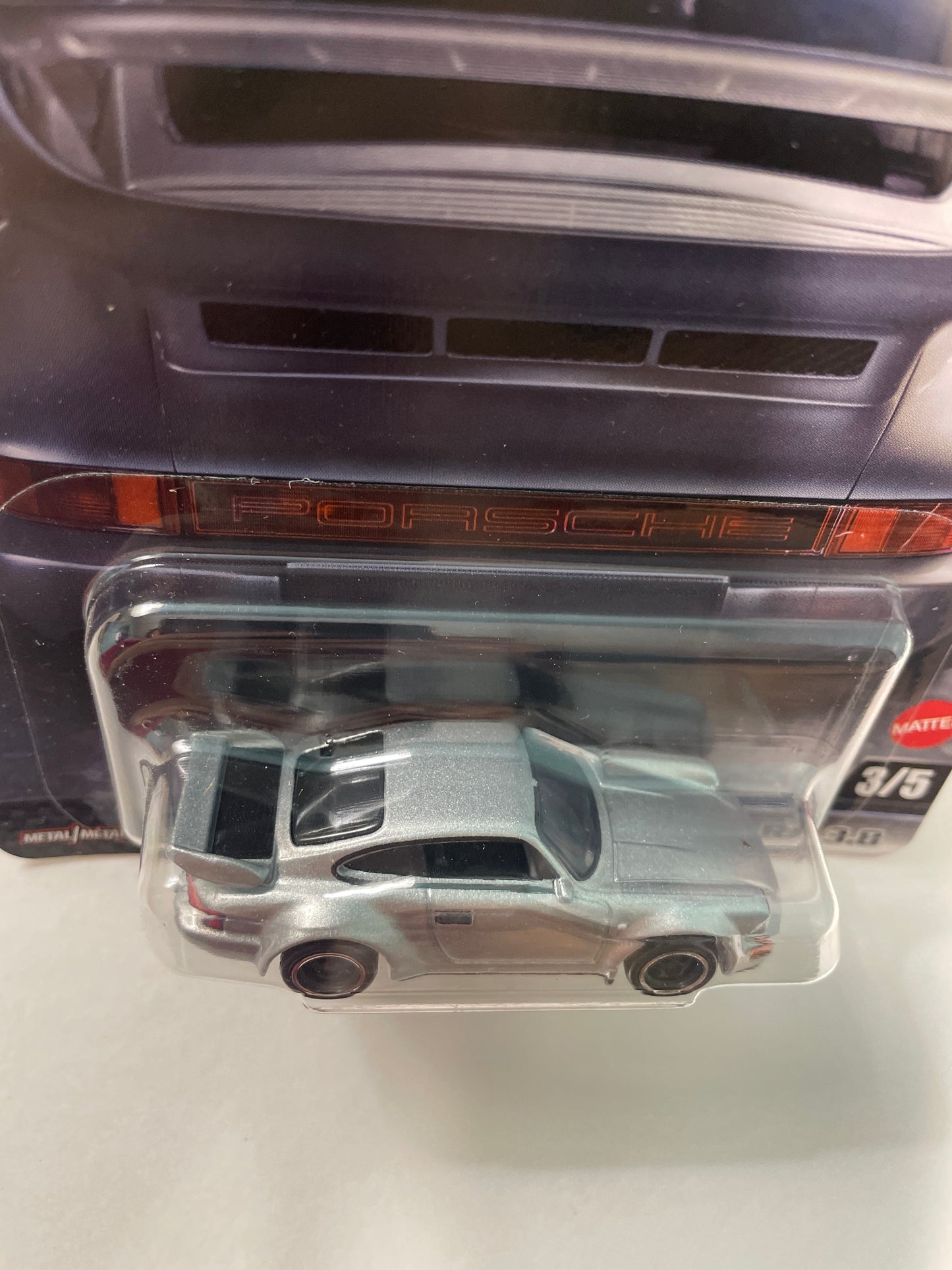 Hot Wheels 1/64 Fast & Furious Mix M Porsche 911 Carrera RS 3.8 Silver - JBM03