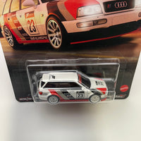 Hot Wheels  1/64  Entertainment Forza ‘94 Audi Avant RS2 White & Red