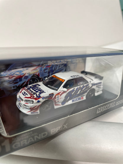 Mortal Model 1/64 Nissan Skyline Blitz D1 ER34 2005 White