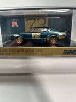 Inno64 1/64 Nissan Skyline 2000 GT-R (KPGC110) Racing Concept 1972 n73 Green