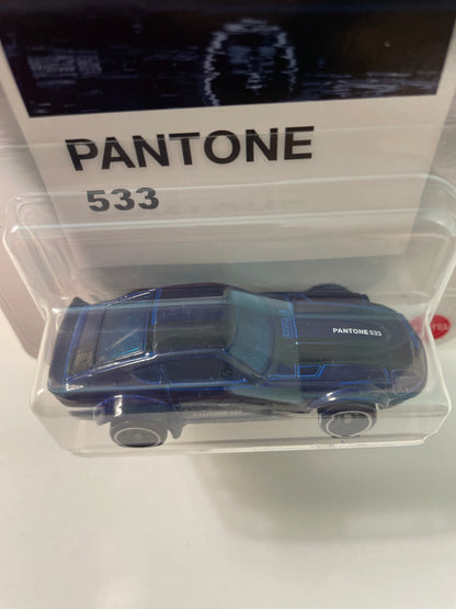 Hot Wheels 1/64 Silver Series Pantone 533 Nissan Fairlady Z Blue - JKY52