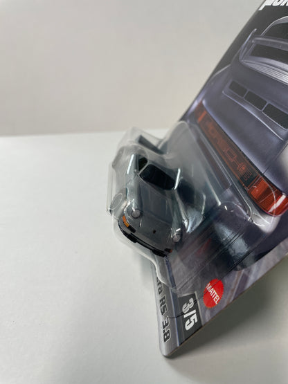 Hot Wheels 1/64 Fast & Furious Mix M Porsche 911 Carrera RS 3.8 Silver - JBM03 - Damaged Box