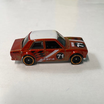 *Loose* Hot Wheels 1/64 Mystery Models ‘71 Datsun 510 Orange