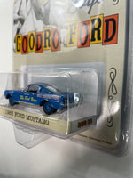 Greenlight 1/64 Hobby Exclusive Goodro Ford 1965 Ford Mustang Blue