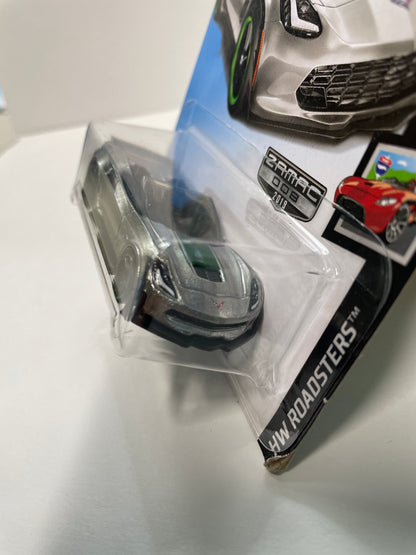 Hot Wheels 1/64 Zamac Corvette C7 Z06 Convertible - Damaged Box