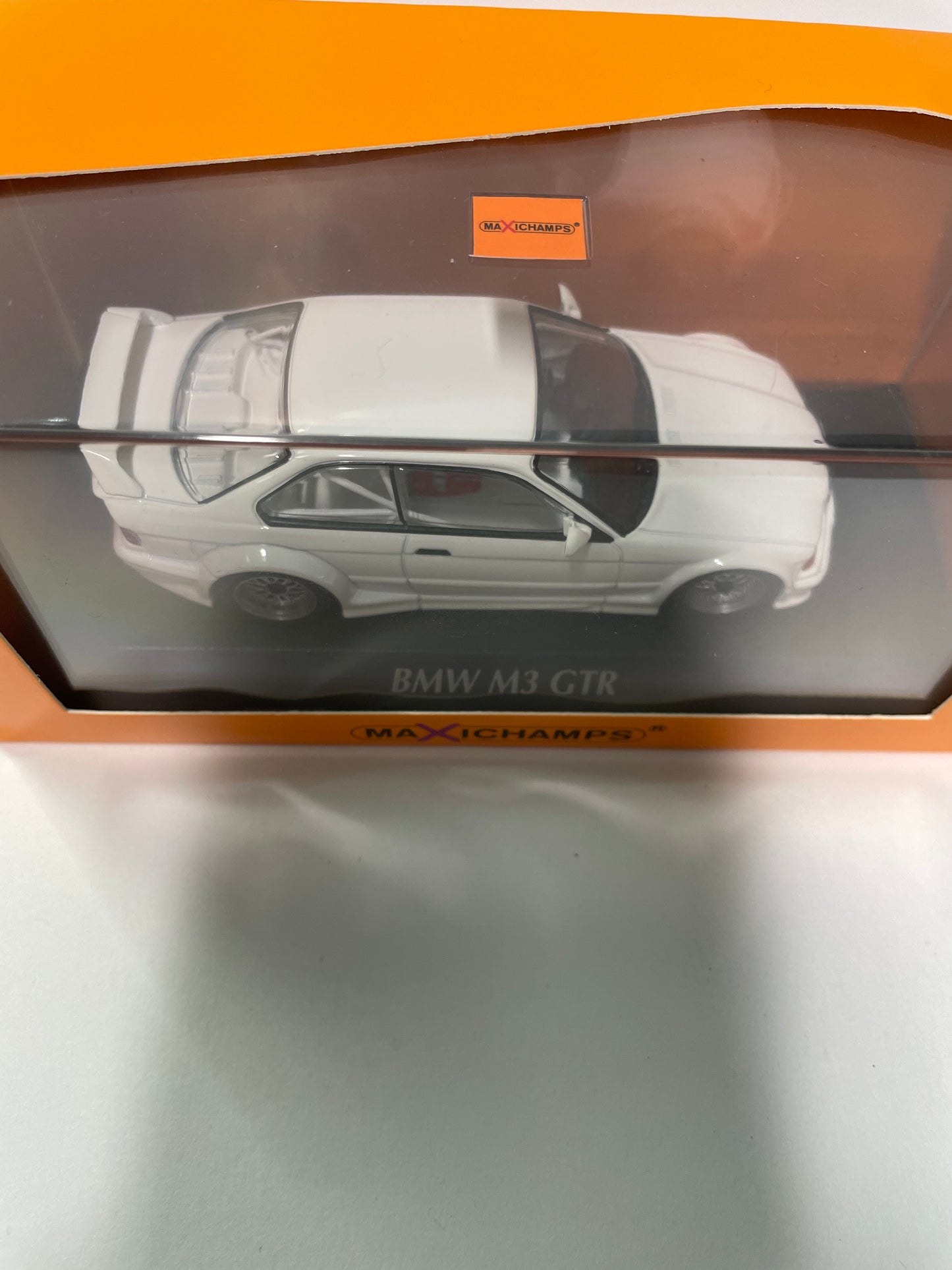 Maxichamps 1/43 BMW M3 GTR (E36) 1993 White