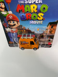 Hot Wheels 1/64 Pop Culture The Super Mario Bros.Movie Plumber Van Orange